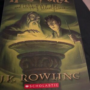 Scholastic Green and Black Fantasy Hardcover
